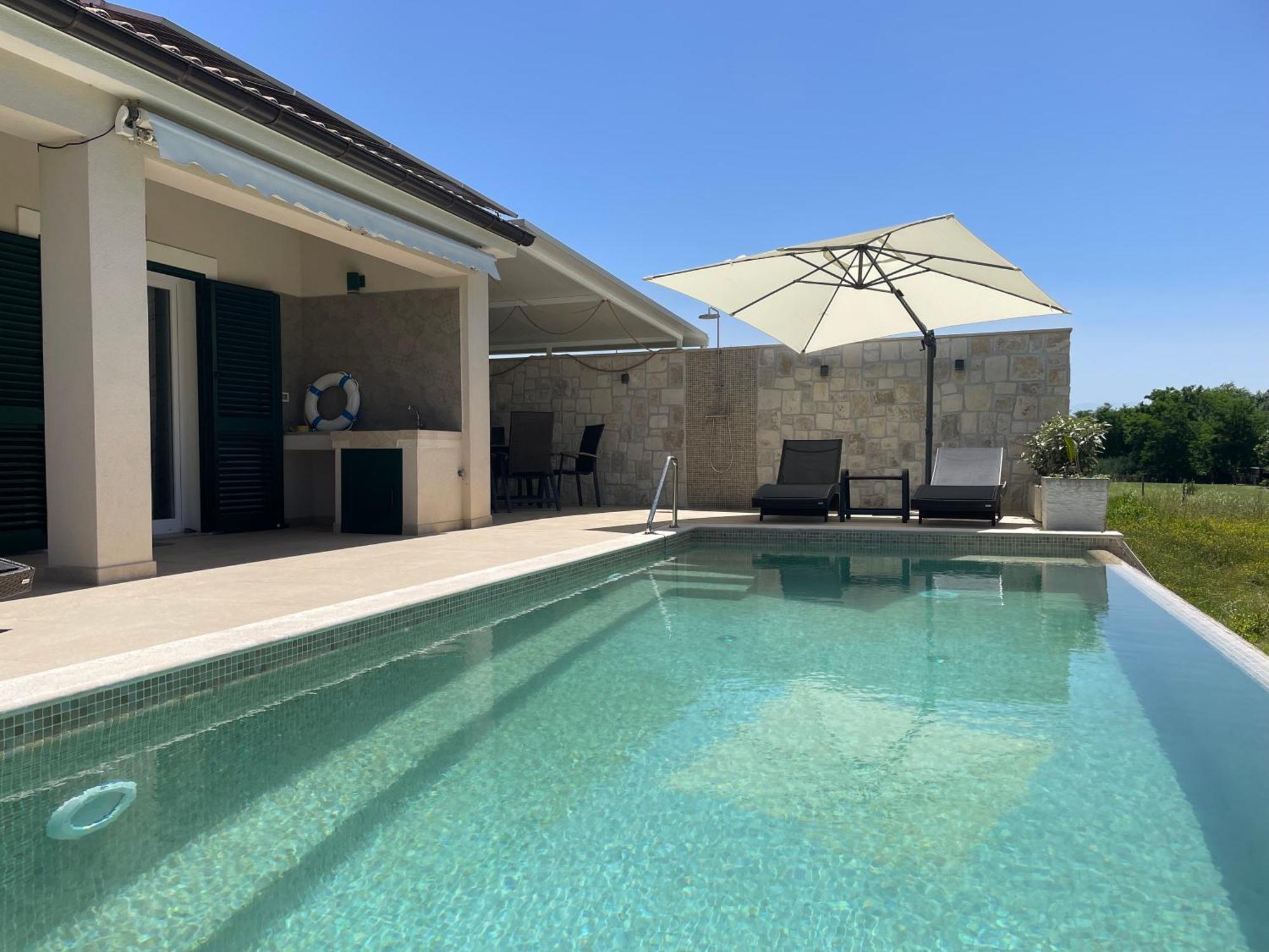 Villa Dupini Baška Exterior foto